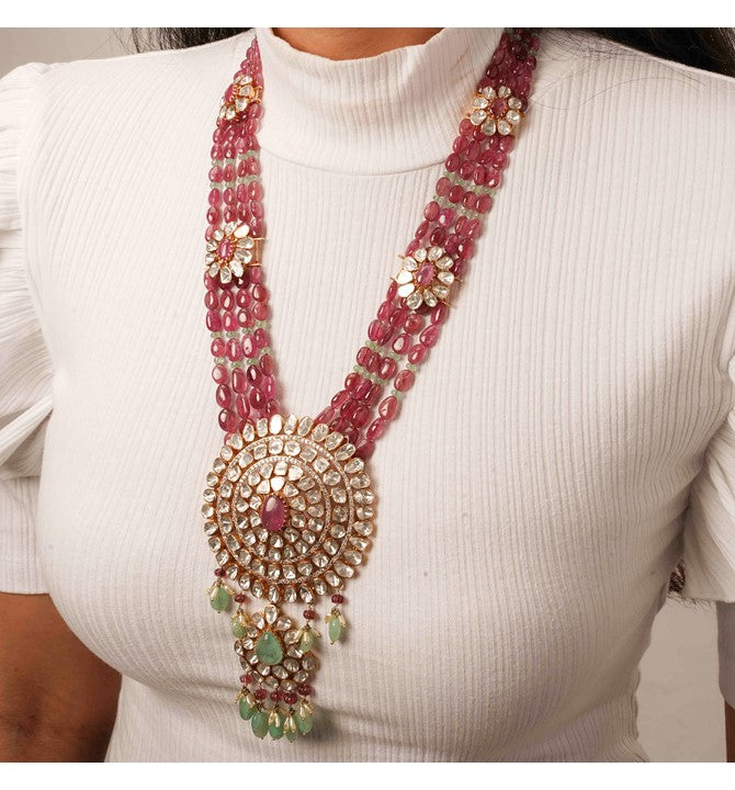 Elegant Princess Polki Necklace