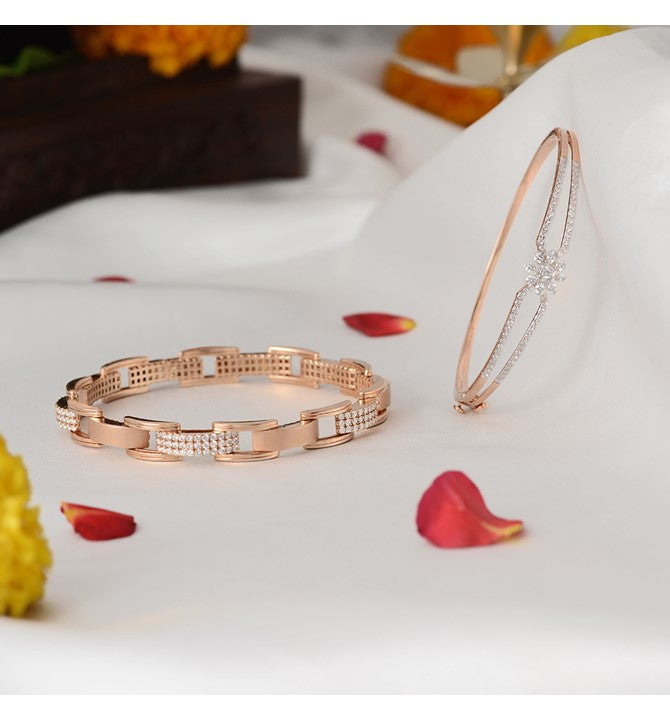 Rosegold Bracelets for Couple