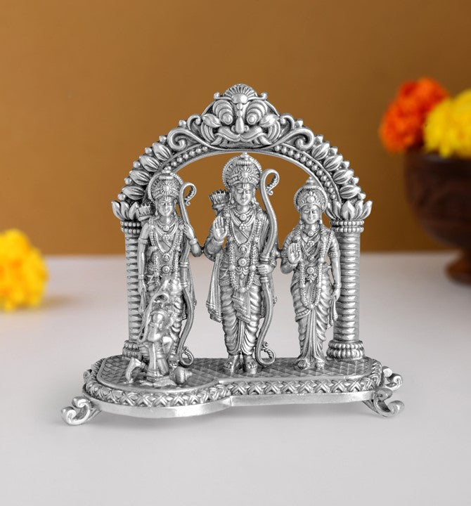 Ram Darbar Silver Idol