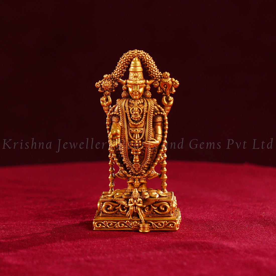 22K Gold Lord Balaji Idol
