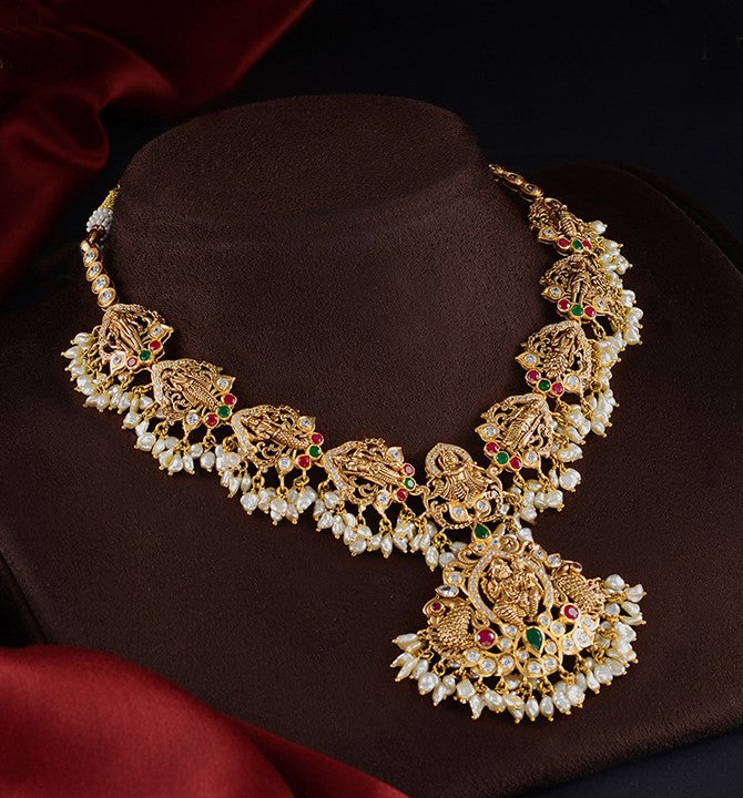 22K Gold Ram Parivaar GuttaPusalu Haaram