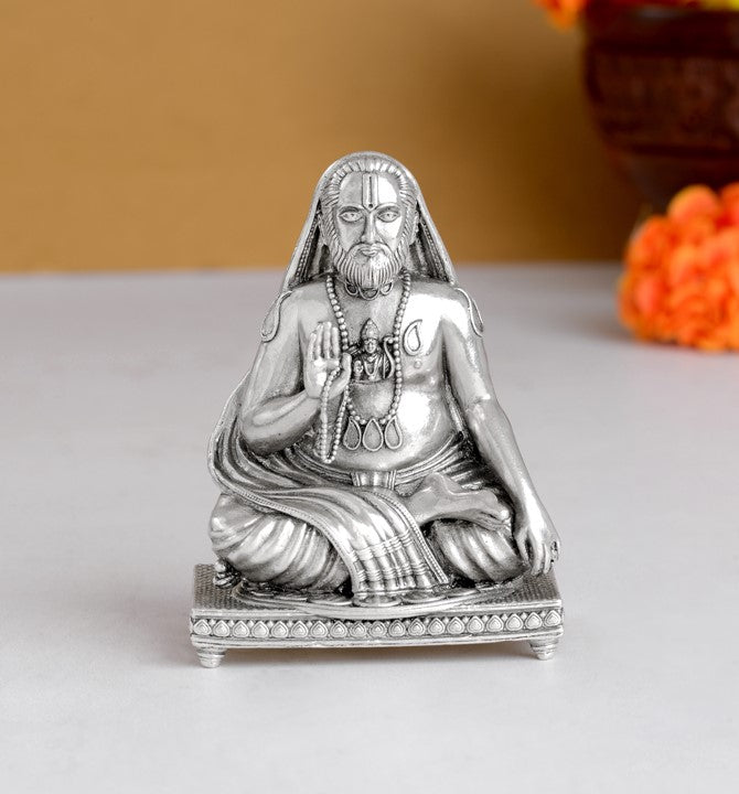 Pure Silver raghavendra swamy idol
