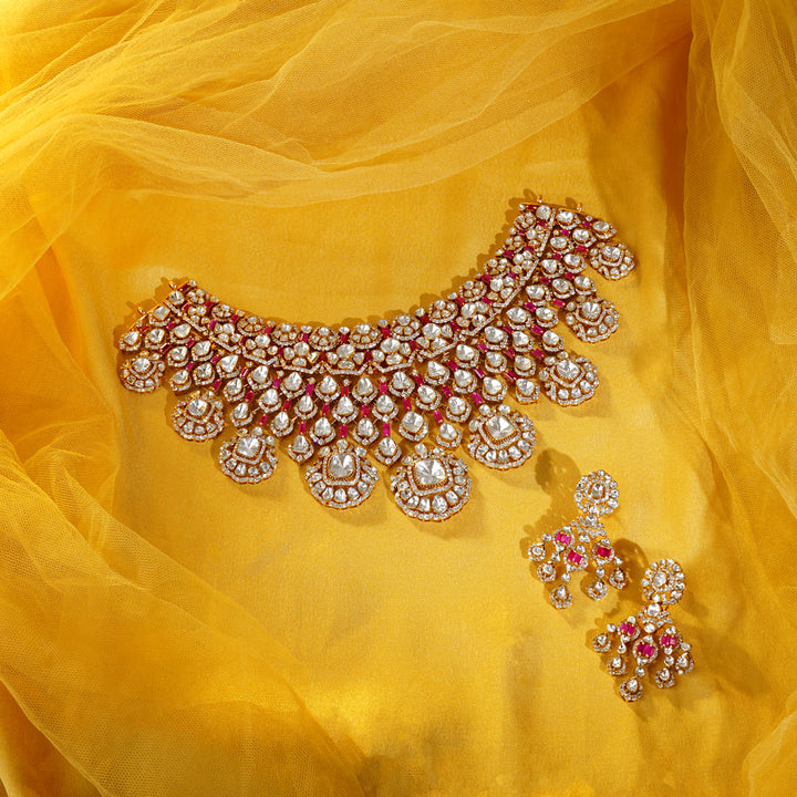 Polki Necklace Set
