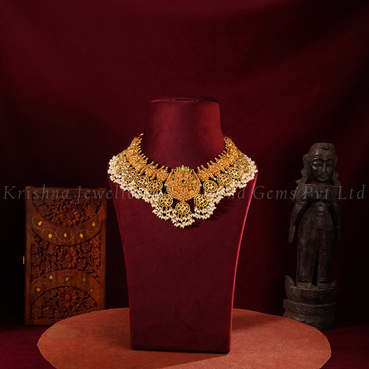 Traditional Guttapusalu Necklace