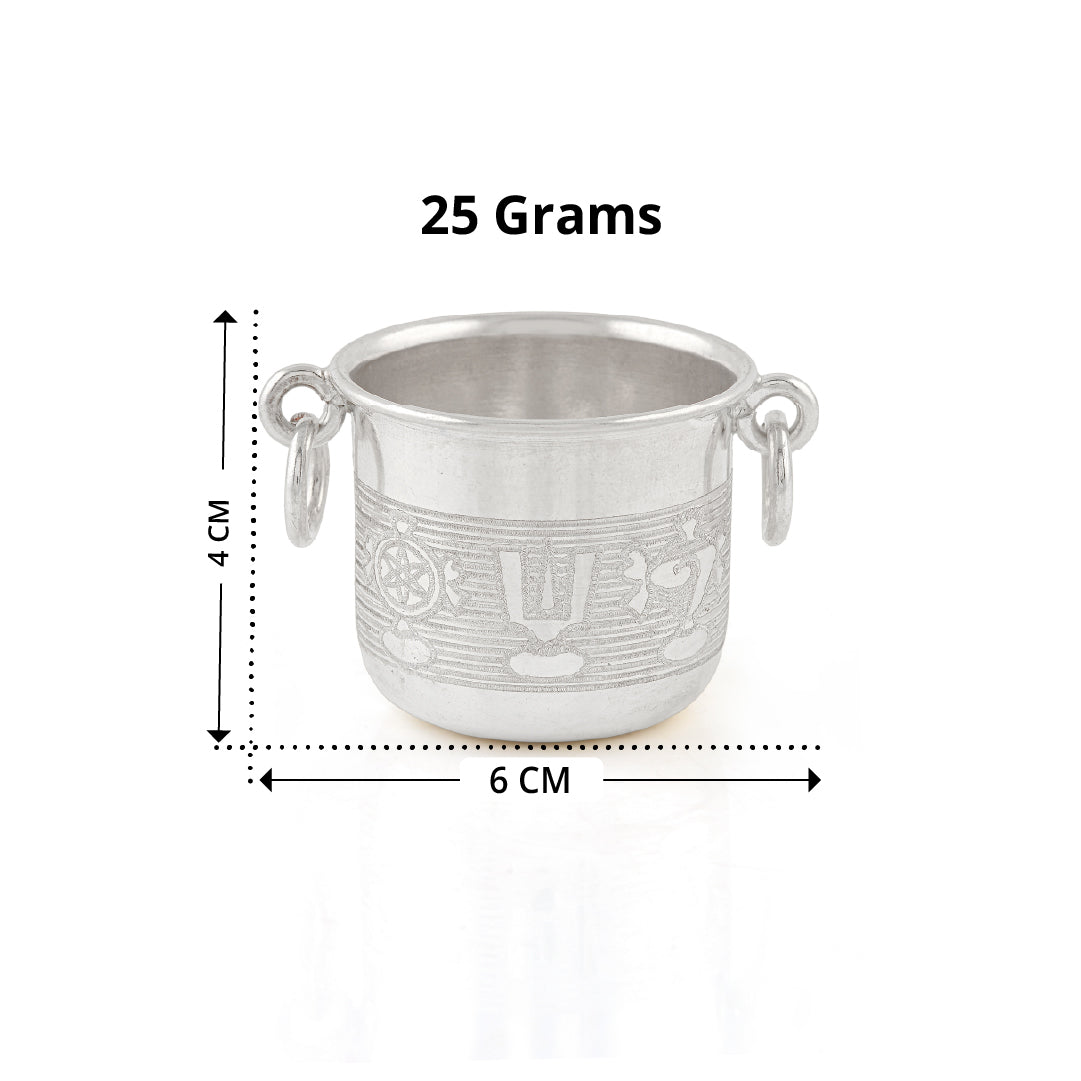 Pure Silver Gangalam / Prasadam Bowl