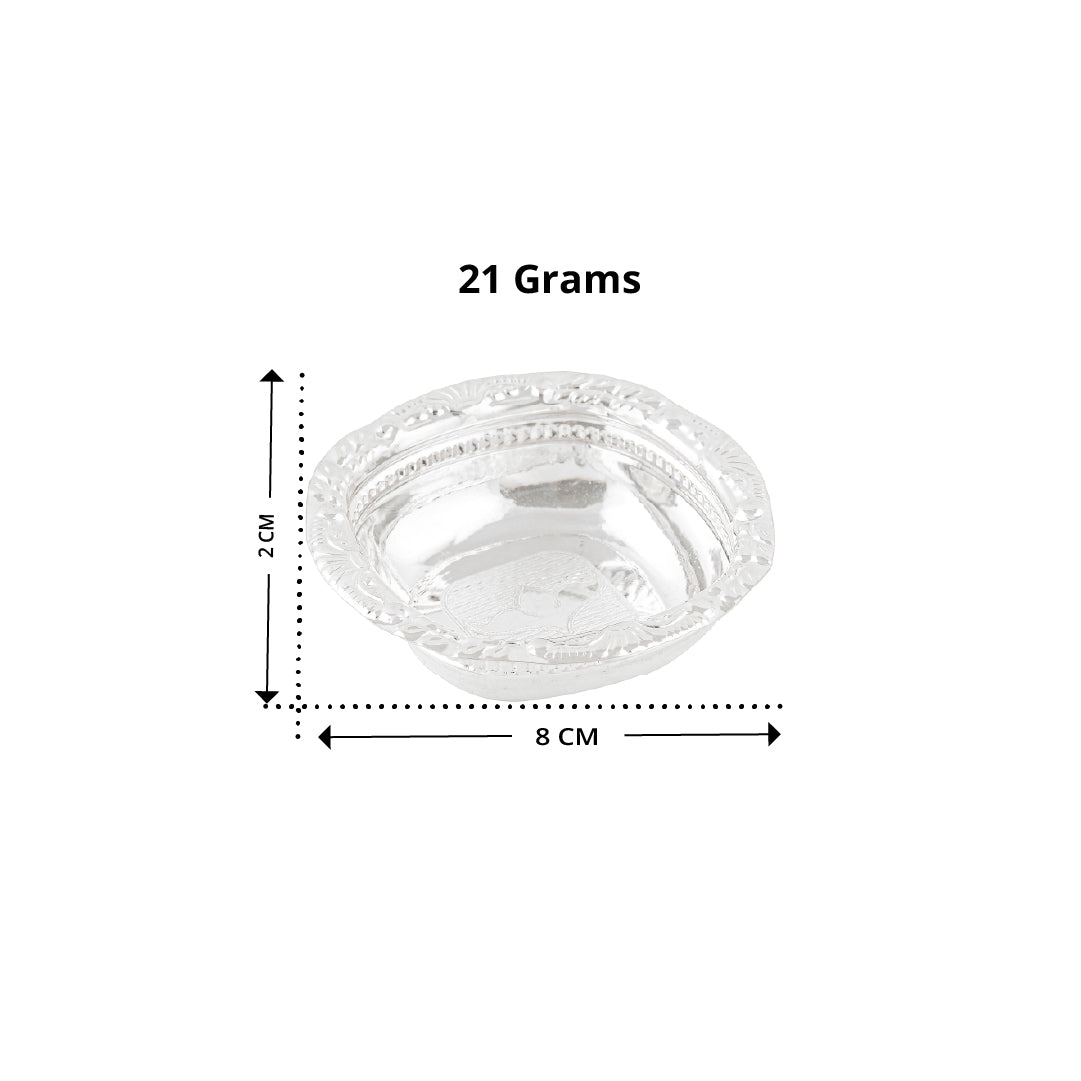 92.5 Pure Silver Small Bowl