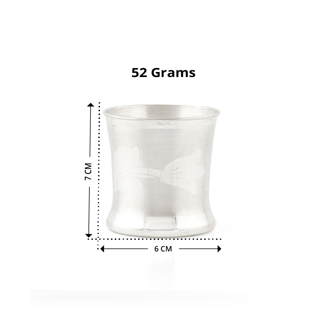 92.5 Pure Silver Panchapatra  / Pooja Kalash - Traditional Ritual Vessel