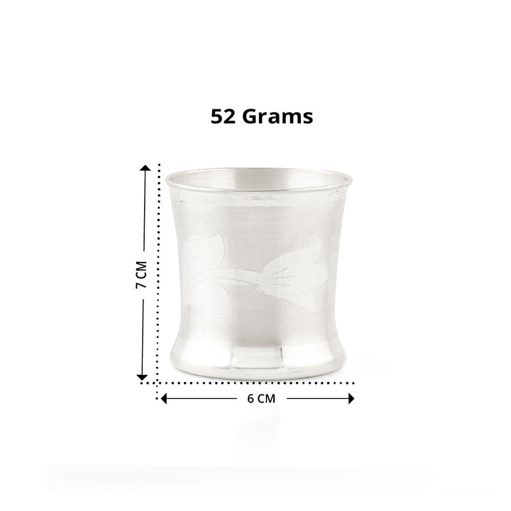 92.5 Pure Silver Panchapatra  / Pooja Kalash - Traditional Ritual Vessel