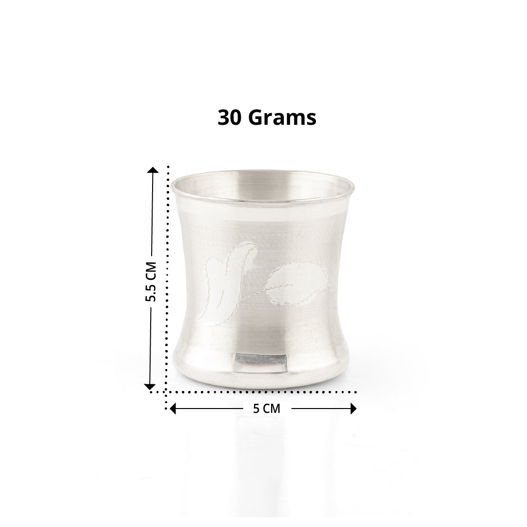 92.5 Pure Silver Panchapatra - Traditional Pooja