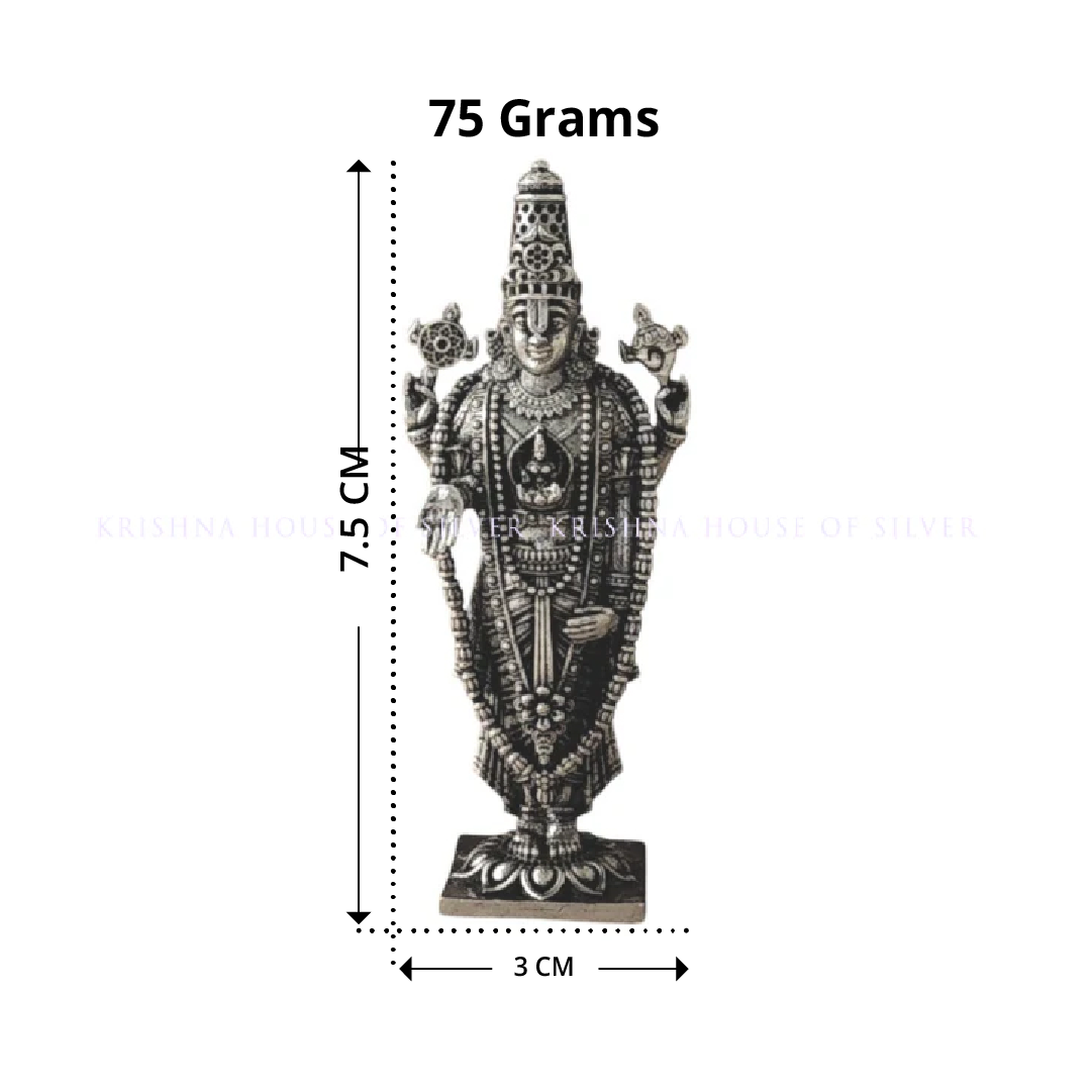 Sacred Tirupati Balaji Murti for Temple & Gifting
