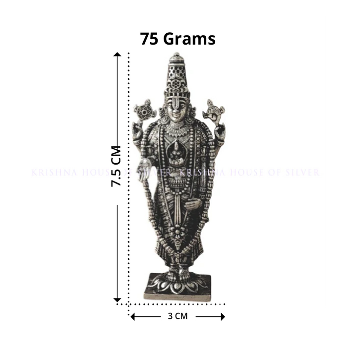 Sacred Tirupati Balaji Murti for Temple & Gifting