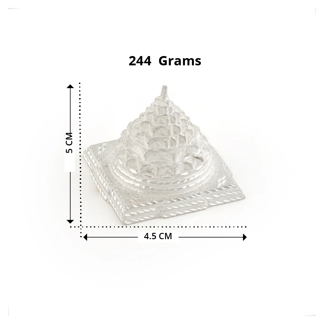 Divine Sri Yantra in Silver