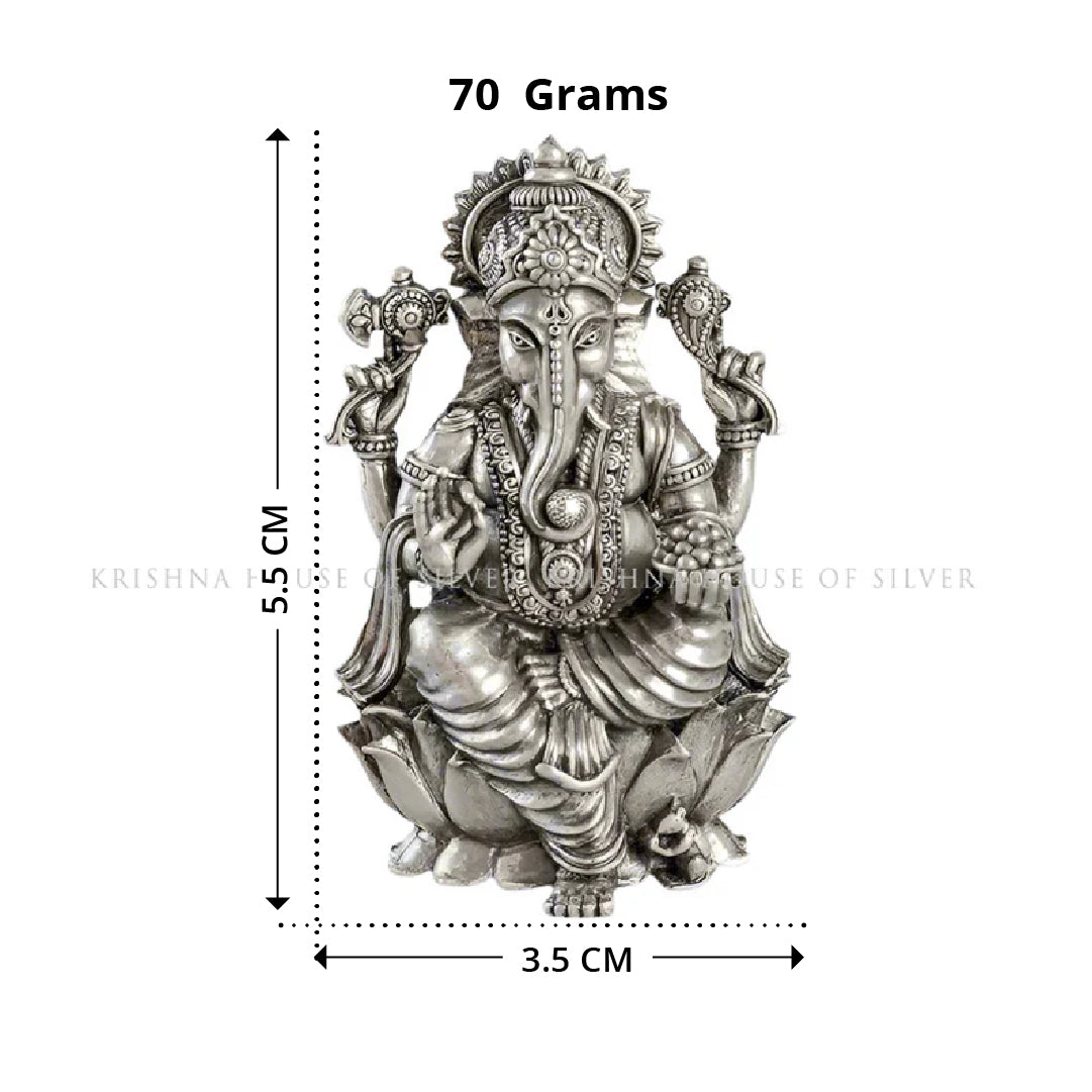 Silver Ganesha Murthy