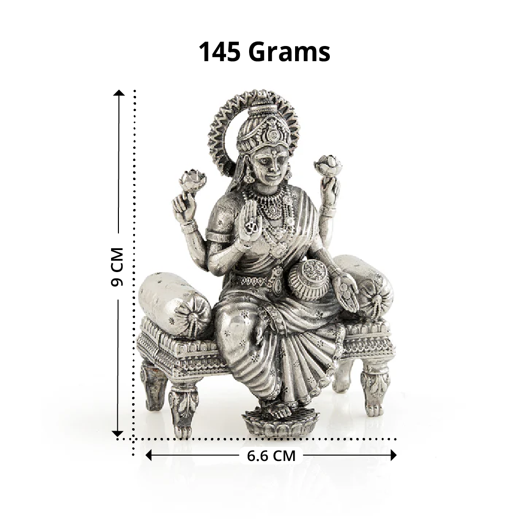 Mata Laxmi Devi in Pure Silver