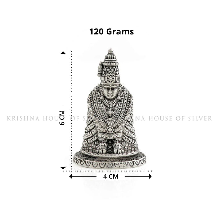 Maa Tulja Bhavani Idol In Silver