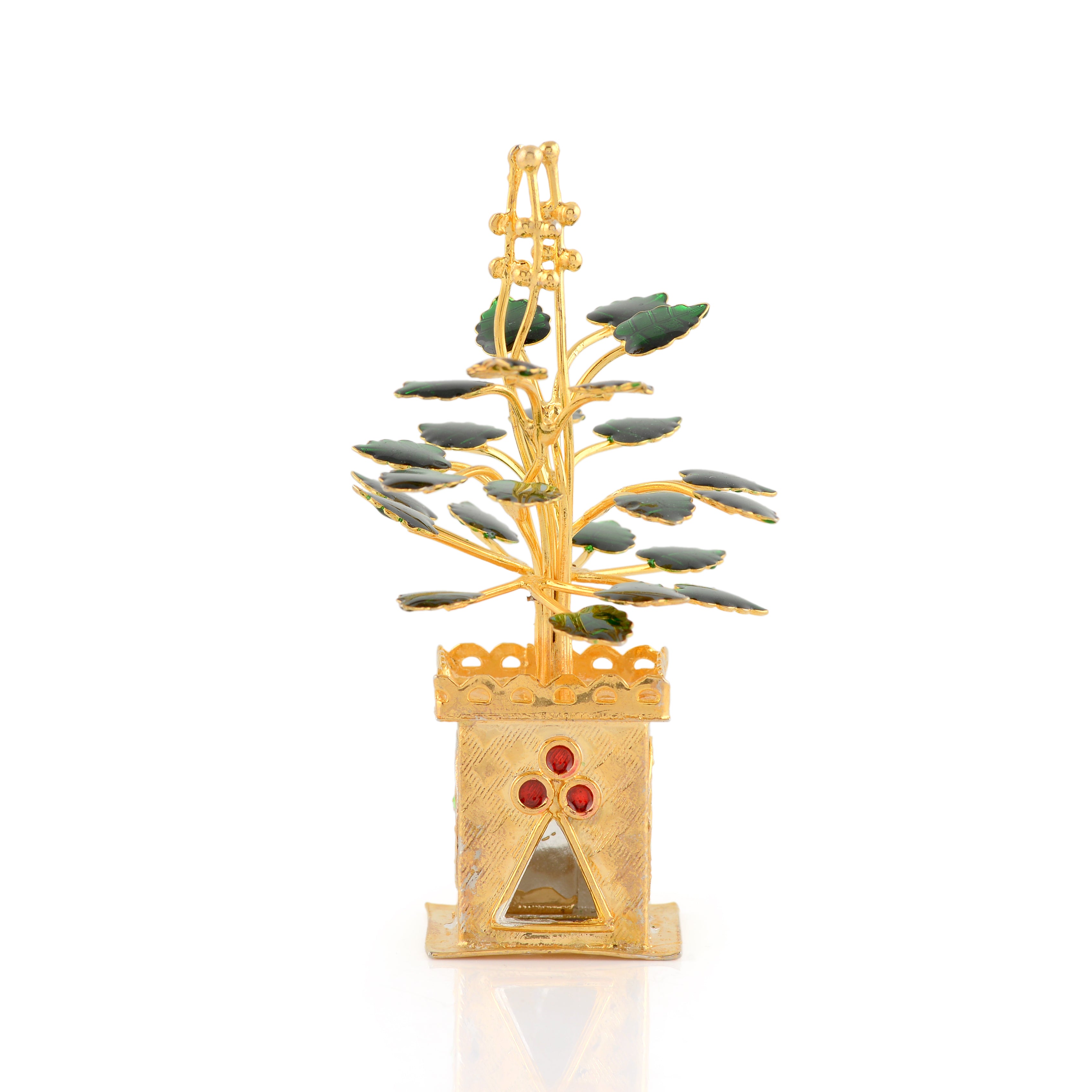 Tulasi Kota with Gold Finish - 92.5 Silver