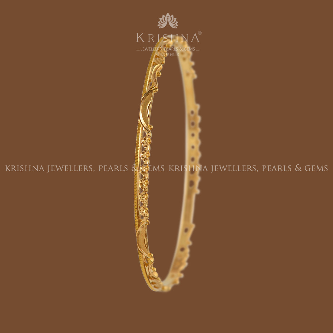 Classic Gold Bangles - Krishna Jewellers Pearls and Gems