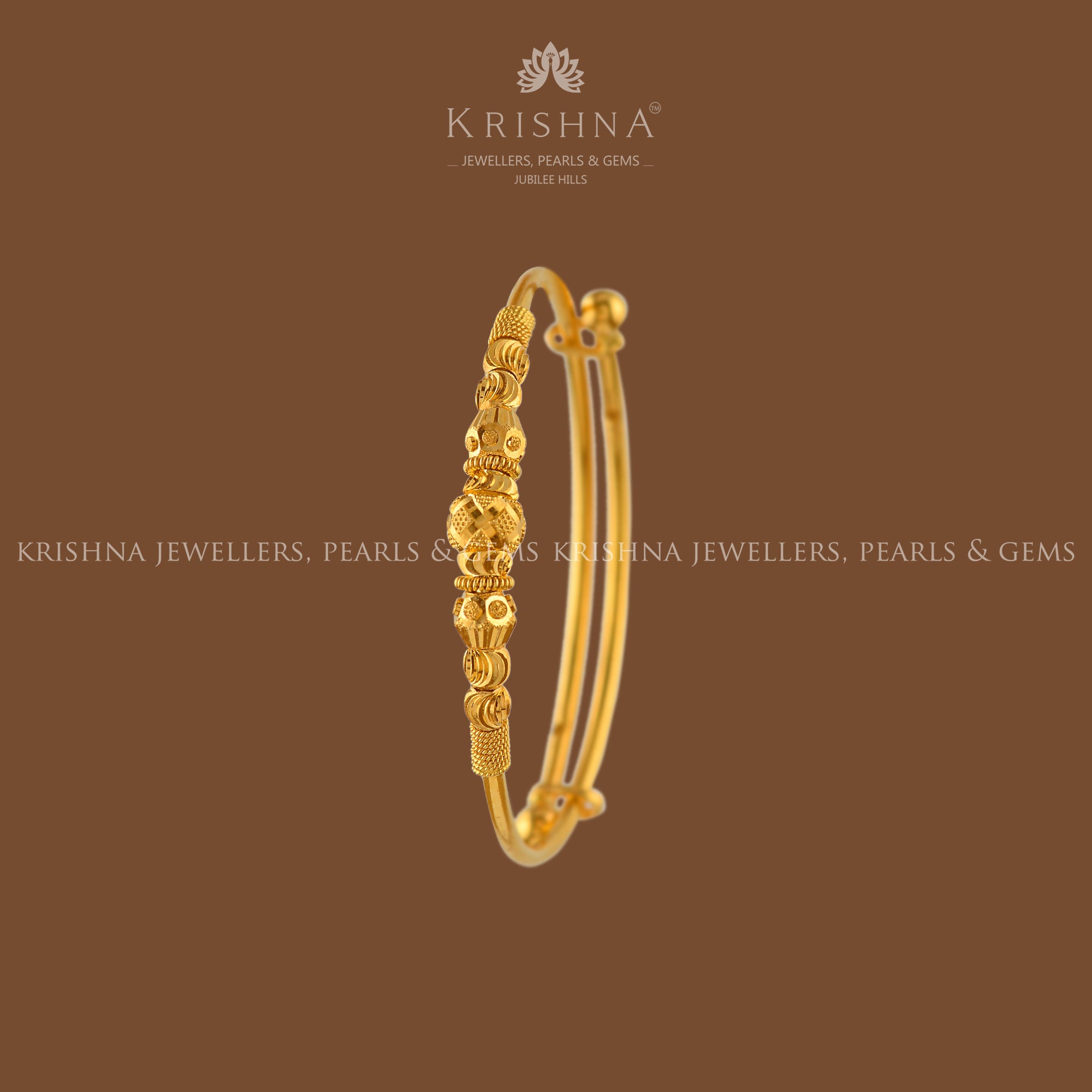 Gold bangles For Little Angles - Krishna Jewellers Pearls and Gems