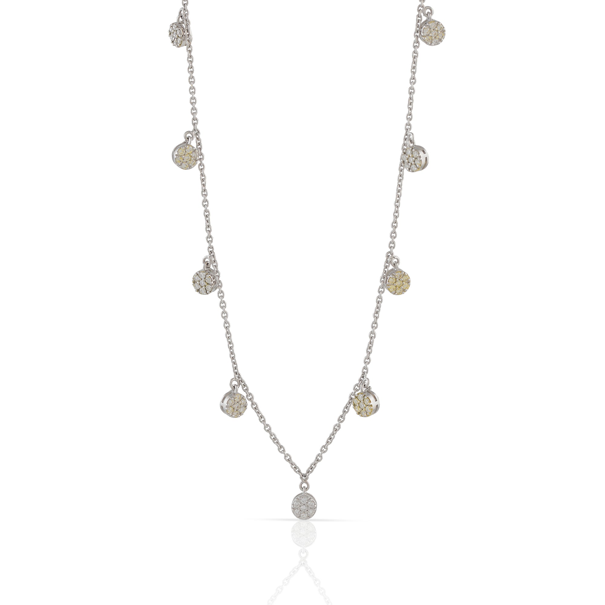 Gold Fossil Charm Chain Necklace - Krishna Jewellers Pearls and Gems