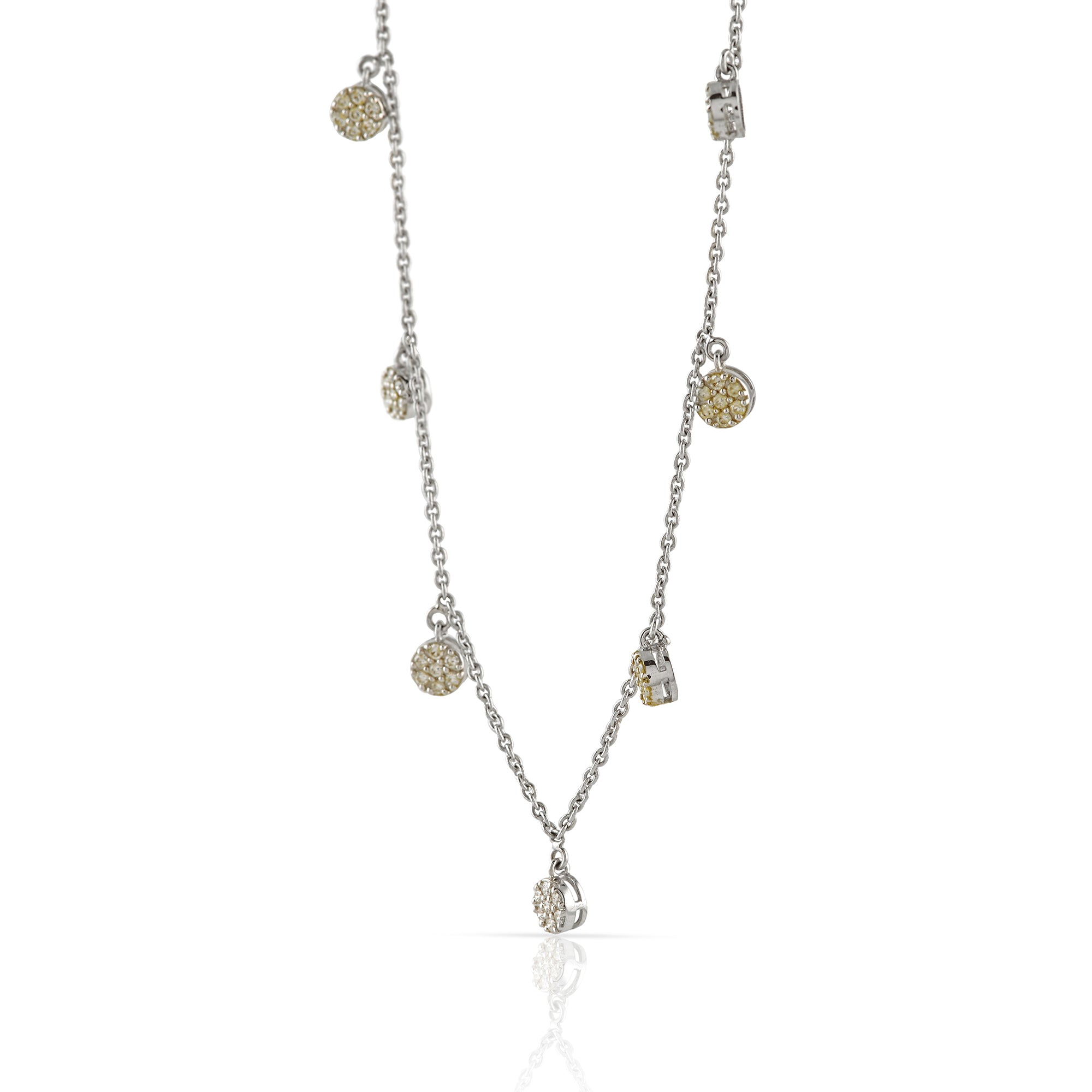 Gold Fossil Charm Chain Necklace - Krishna Jewellers Pearls and Gems