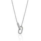 Gold Chain 2 Link Paperclip Diamond Pendant - Krishna Jewellers Pearls and Gems