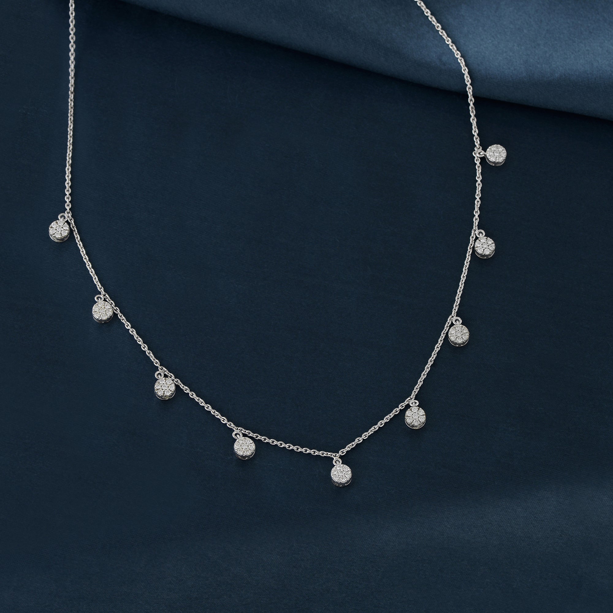 Gold Fossil Charm Chain Necklace - Krishna Jewellers Pearls and Gems