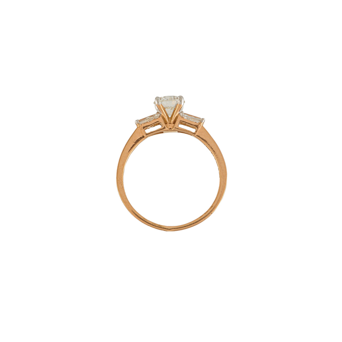 Round Cut Solitaire Diamond Ring - Krishna Jewellers Pearls and Gems