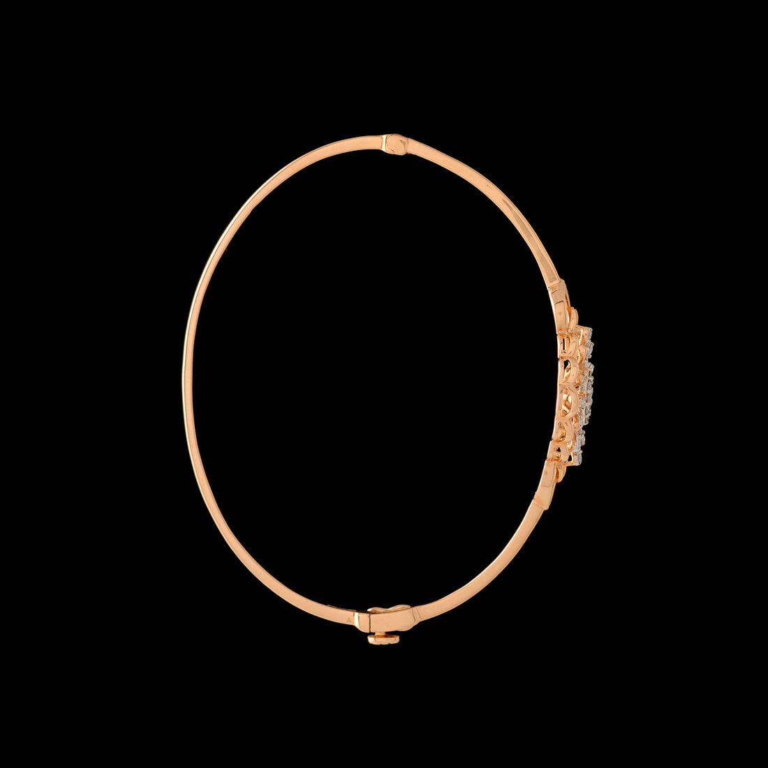 Flowery Diamond Tennis Bracelet - Krishna Jewellers Pearls and Gems