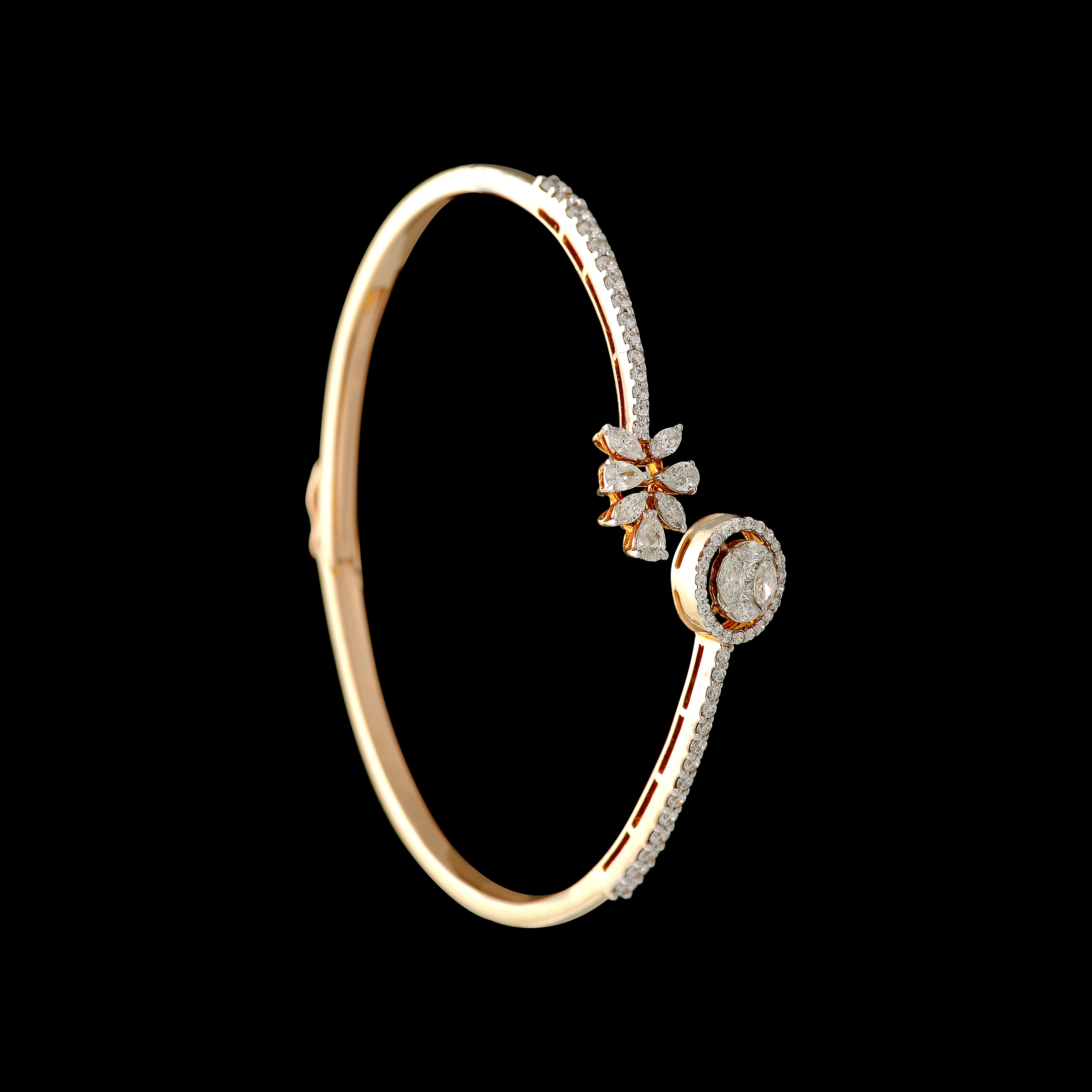 Sparkly Diamond Tennis Bracelet - Krishna Jewellers Pearls and Gems