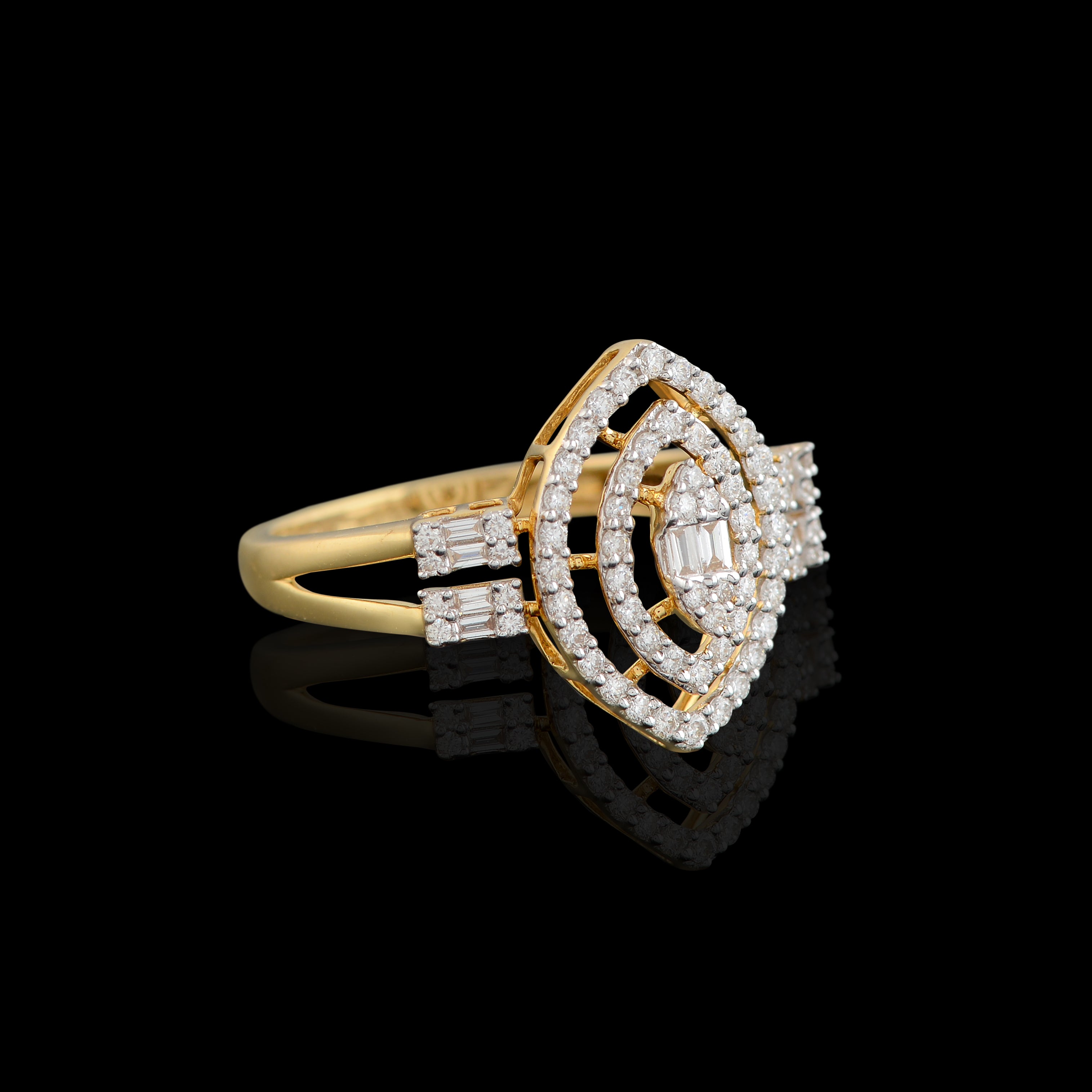 Luxy Diamond Ring - Krishna Jewellers Pearls and Gems