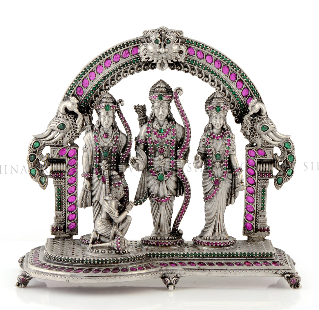 Divine Ram Parivar - A Symbol of Love & Devotion With Stone Work