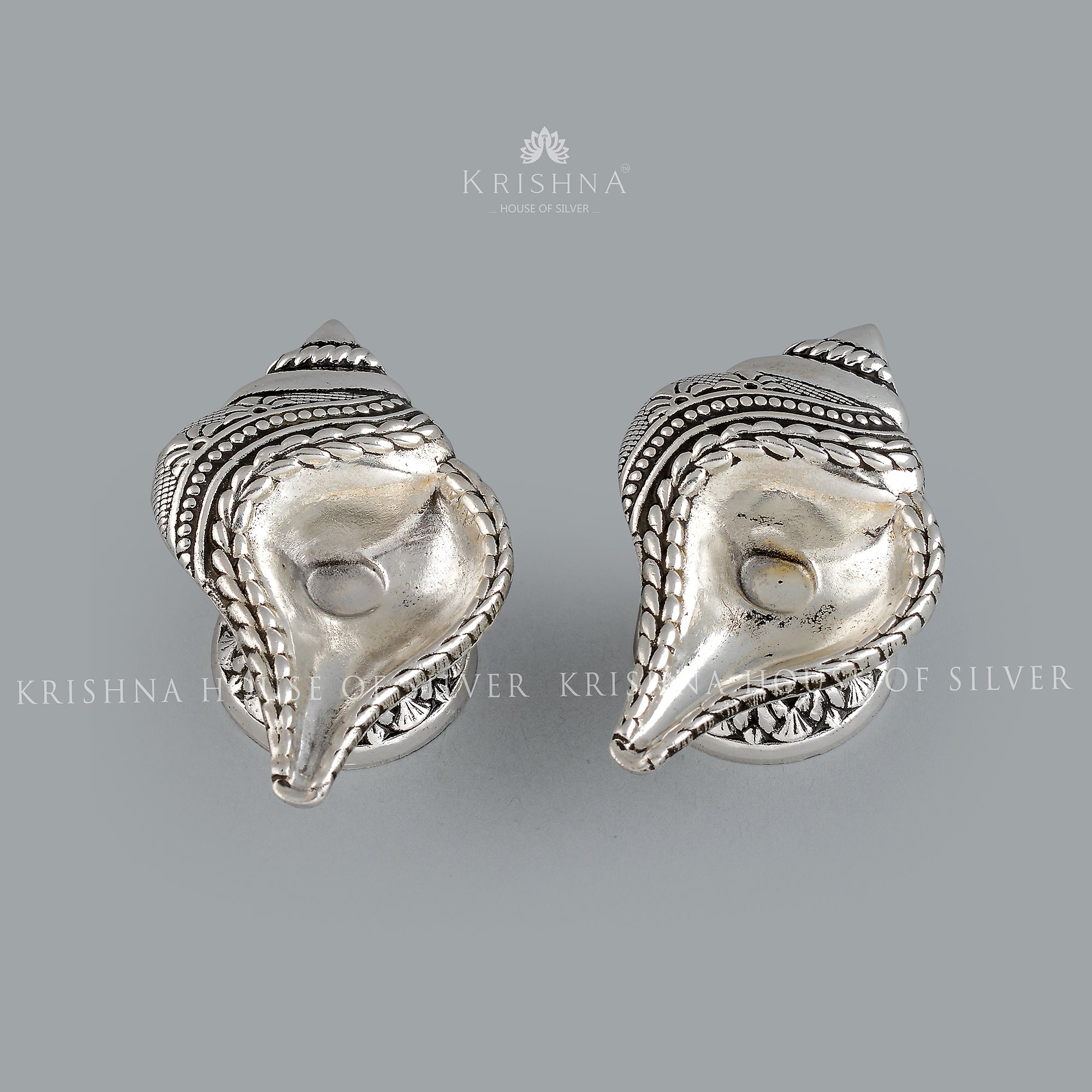 Shankh deepam Conch shell glow-Pair * 2