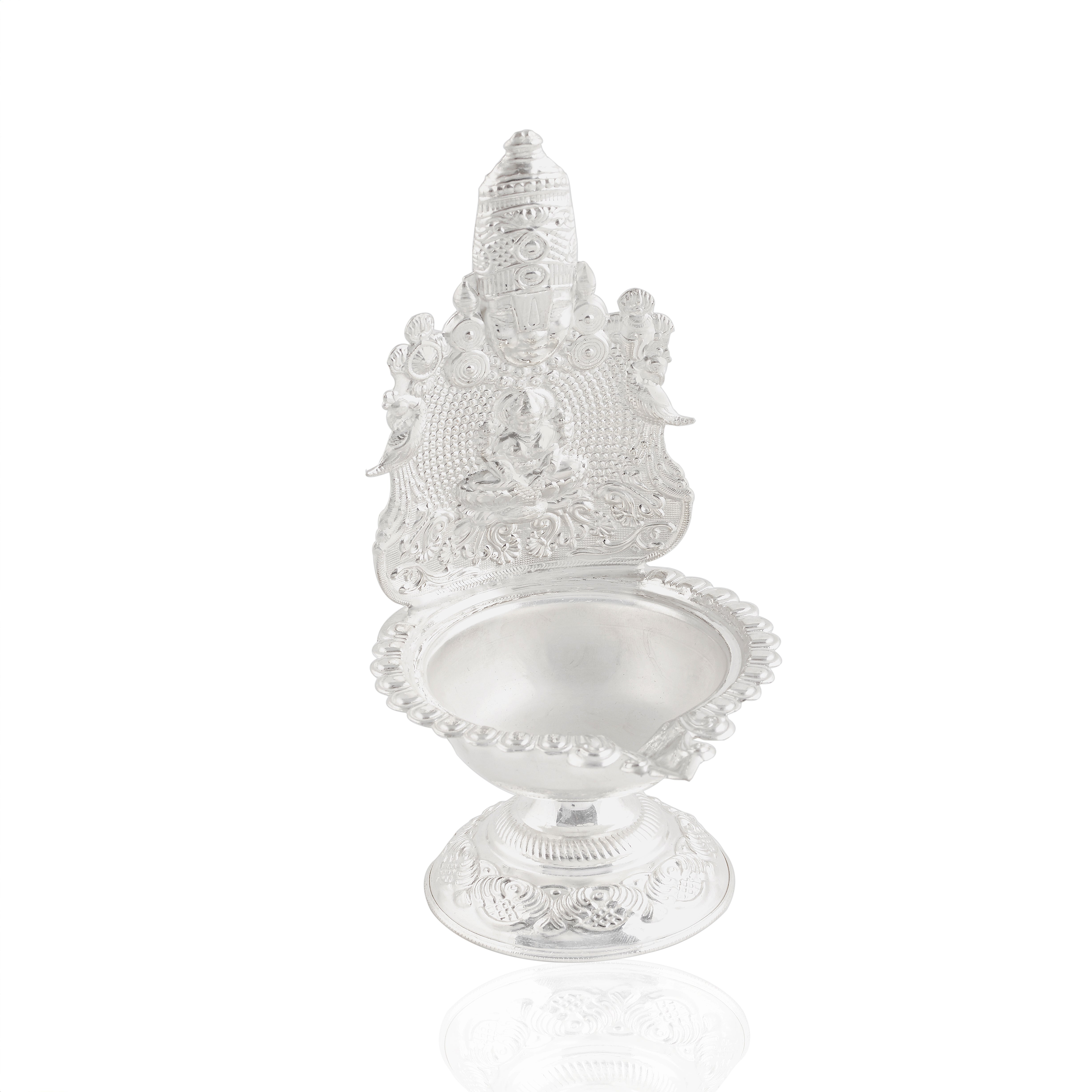 Lord Bajali Deepam In Silver - Krishna Jewellers Pearls and Gems