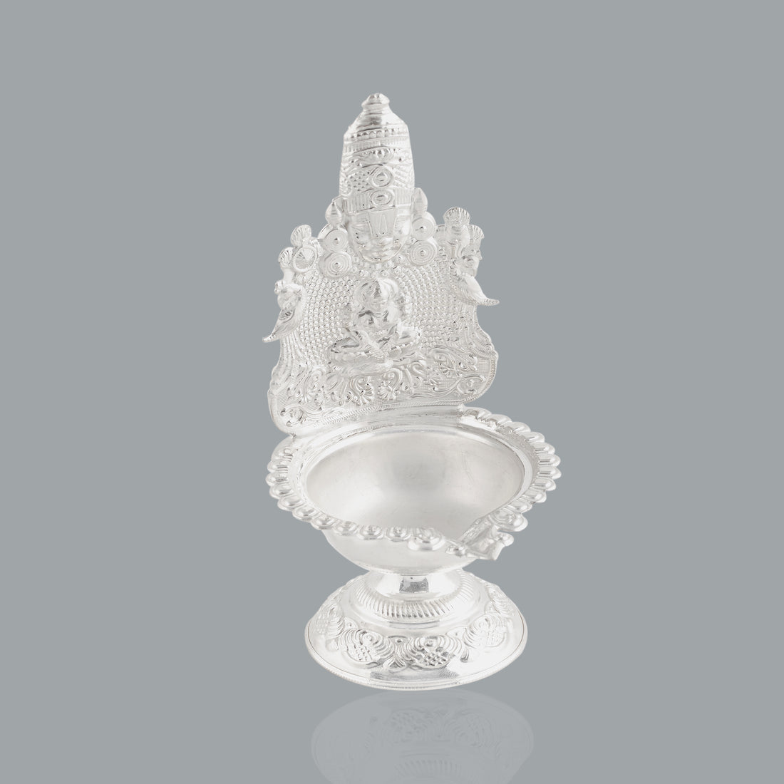 Lord Bajali Deepam In Silver - Krishna Jewellers Pearls and Gems