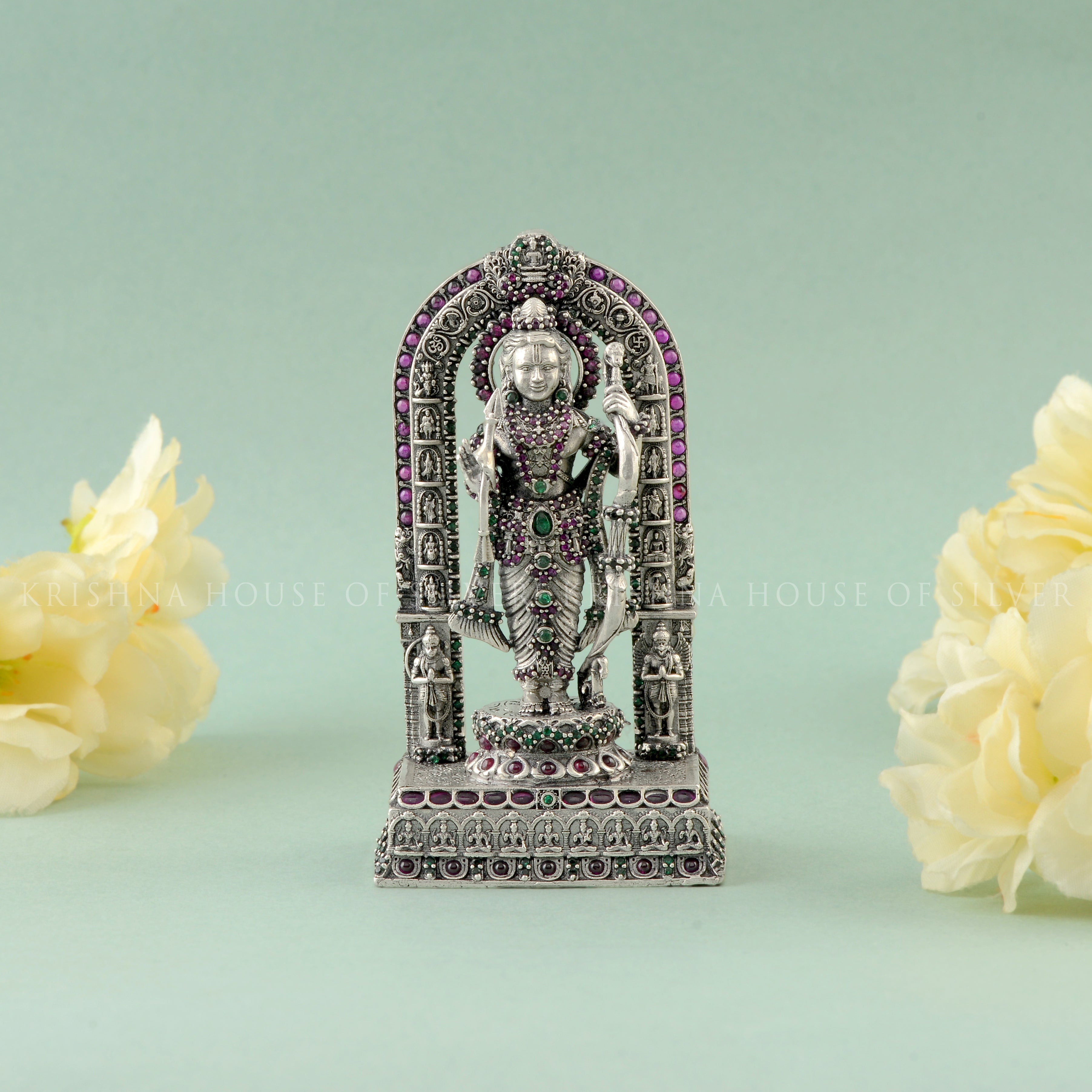 Silver Bala Ramudu Idol - Krishna House Of Silver