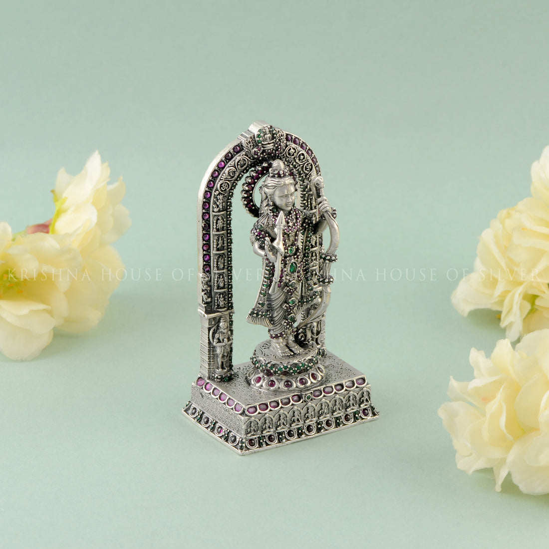 Silver Bala Ramudu Idol - Krishna House Of Silver