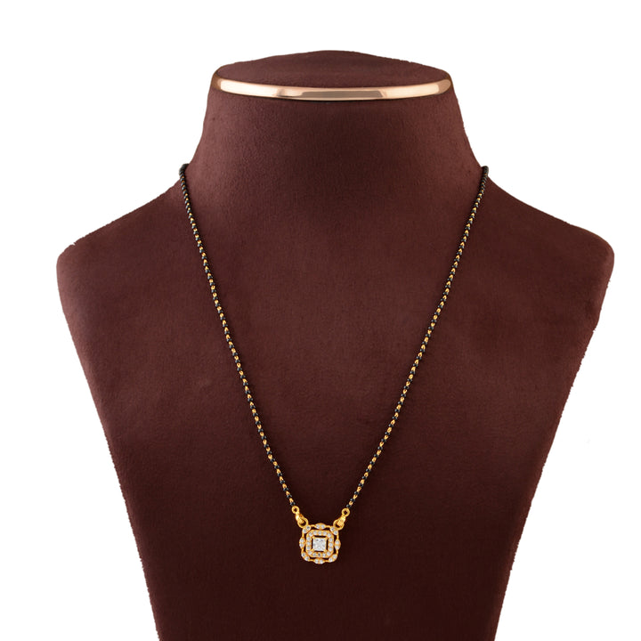 Traditional Gold Pendant Mangalsutra Chain - Krishna Jewellers Pearls and Gems