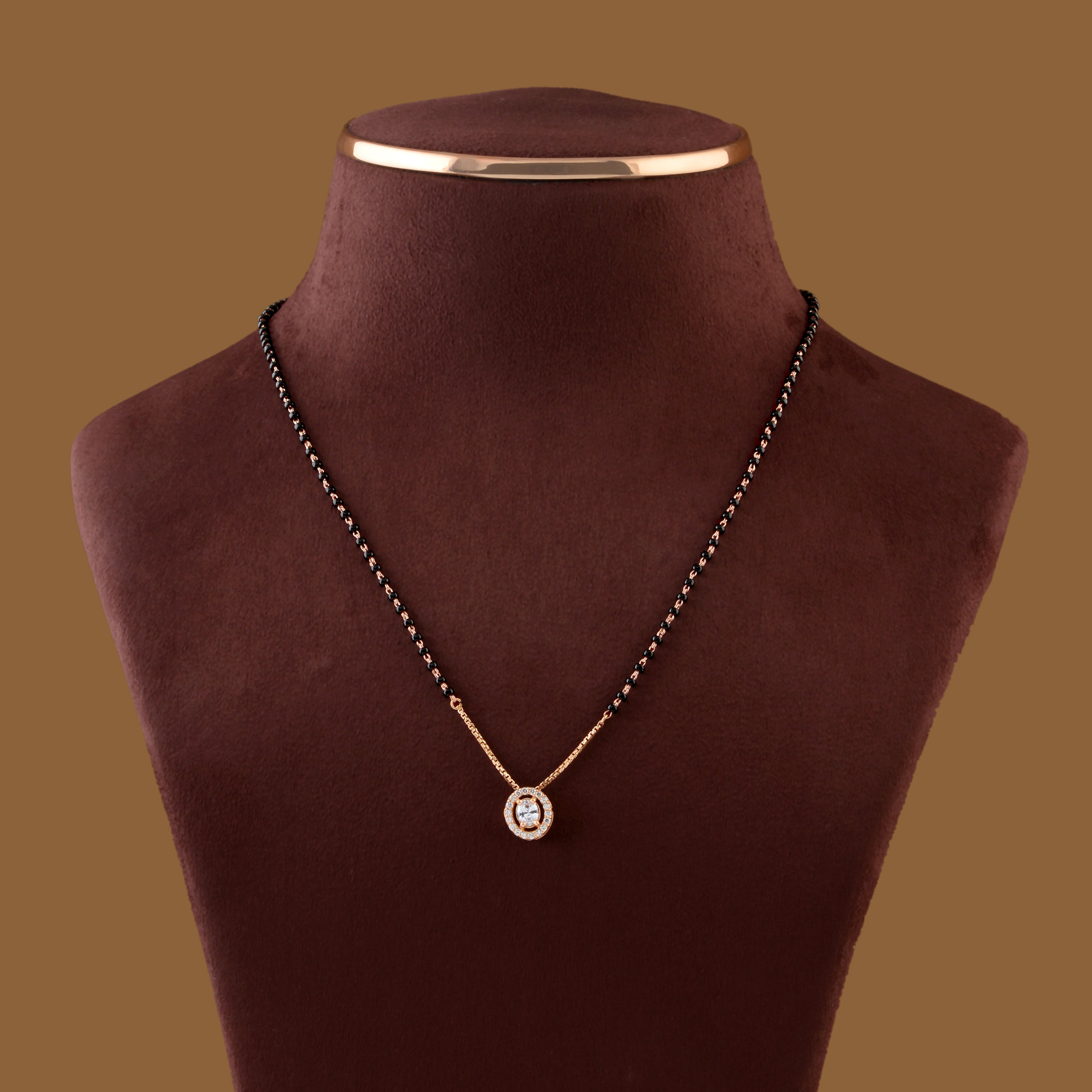 Traditional Nallapusalu Gold Chain - Krishna Jewellers Pearls and Gems