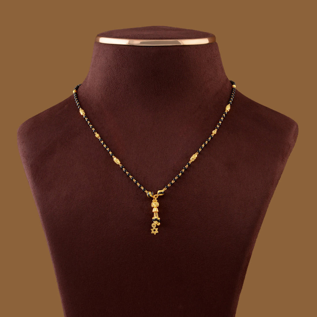 Traditional Mangalsutra in Gold - Krishna Jewellers Pearls and Gems