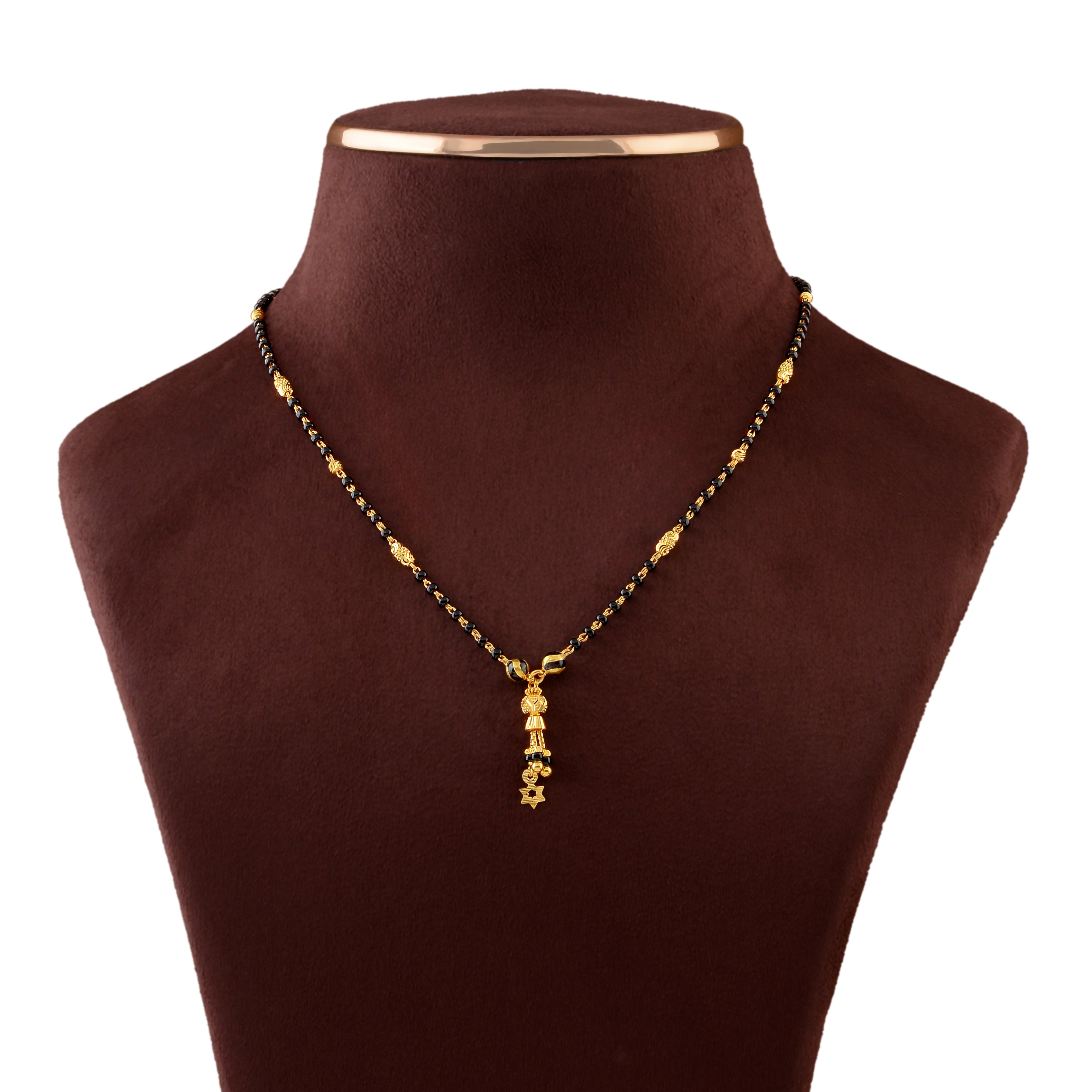 Traditional Mangalsutra in Gold - Krishna Jewellers Pearls and Gems
