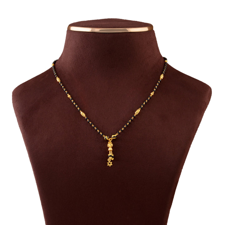 Traditional Mangalsutra in Gold - Krishna Jewellers Pearls and Gems