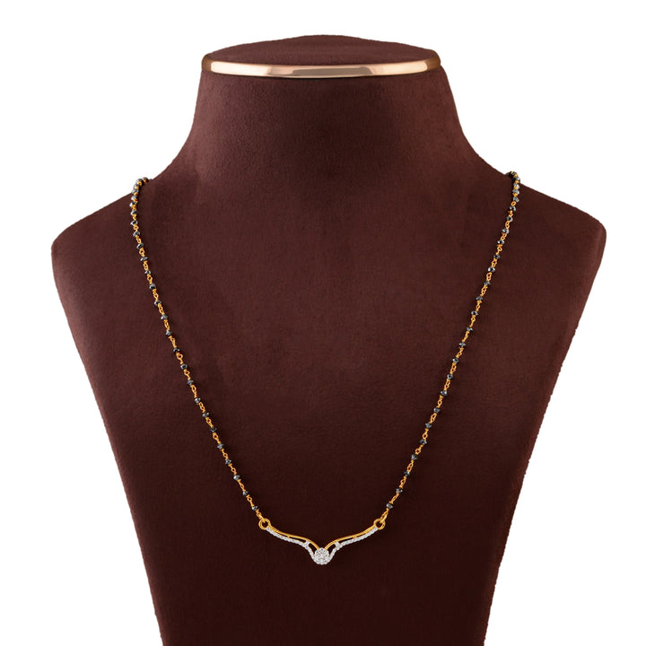 Regal Bridal Mangalsutra In Gold - Krishna Jewellers Pearls and Gems