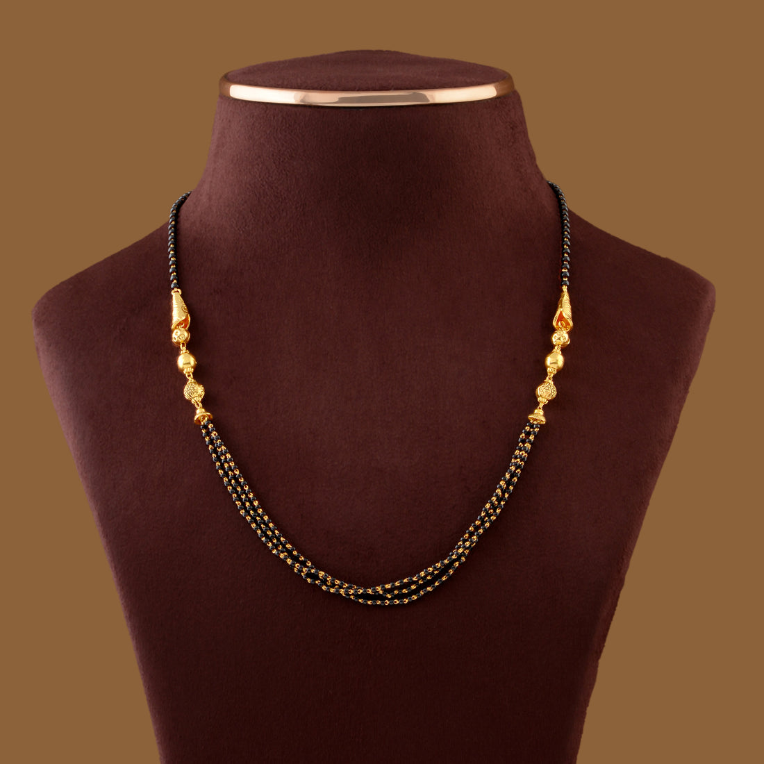 Premium Gold Chain Mangalsutra - Krishna Jewellers Pearls and Gems