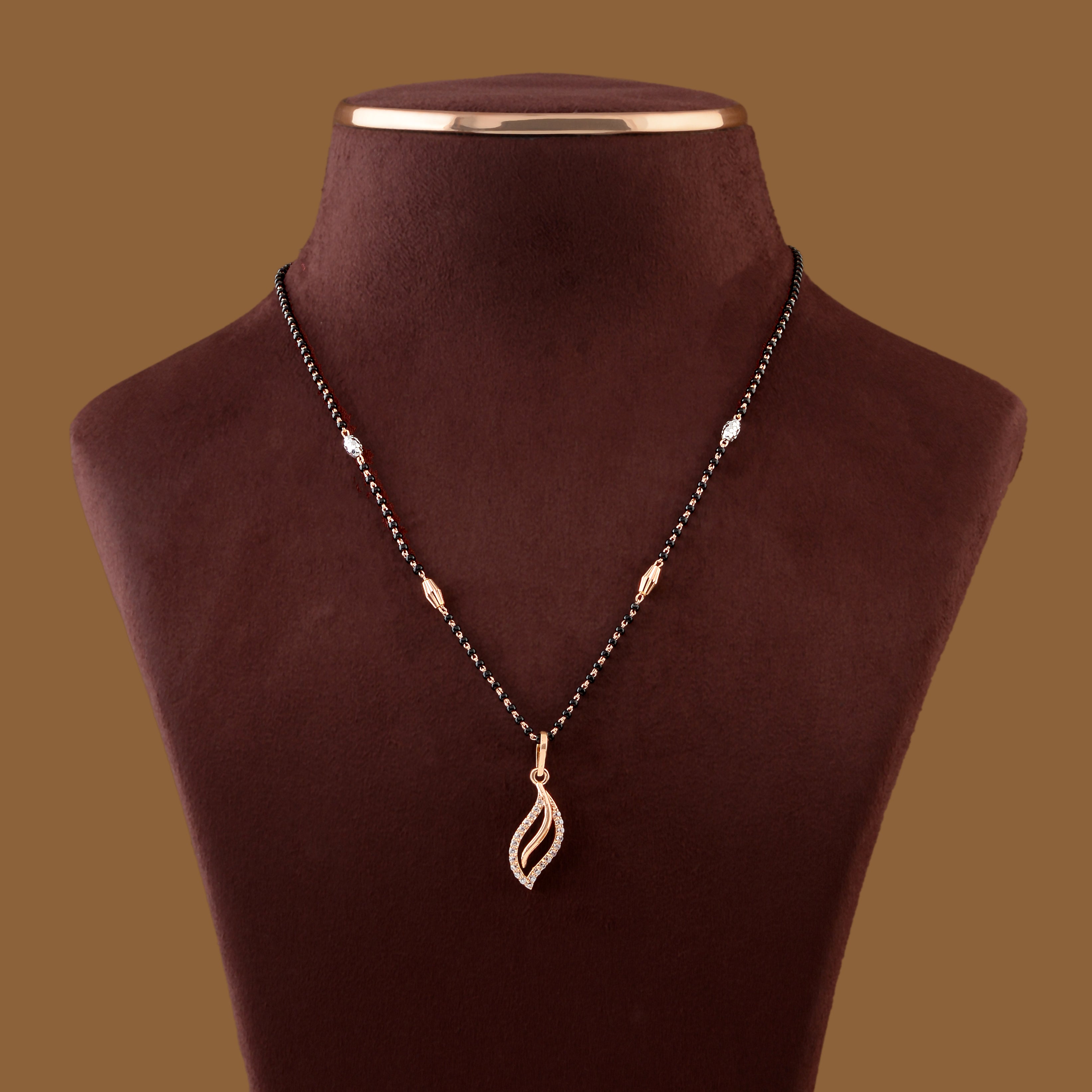 Traditional Gold Mangalsutra Necklace - Krishna Jewellers Pearls and Gems