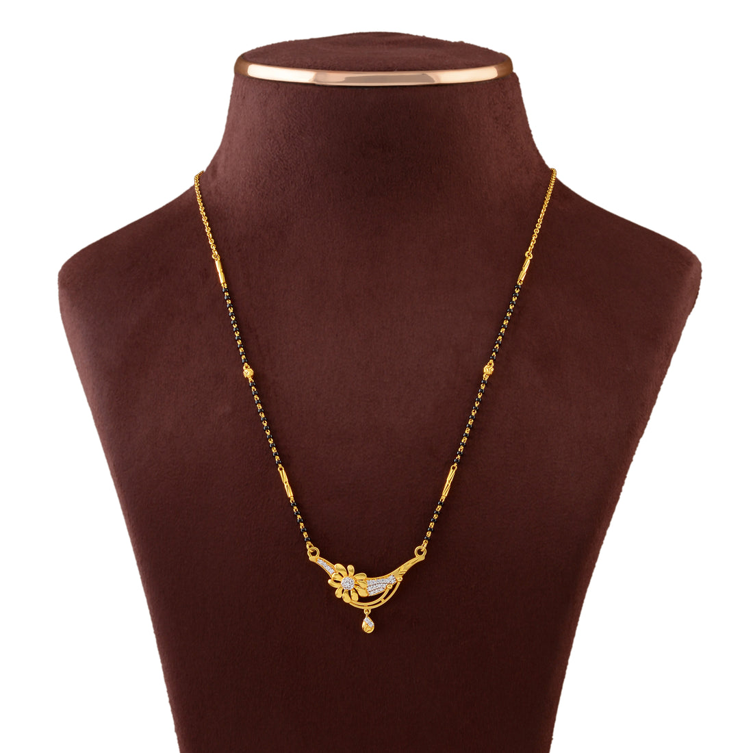 Handmade Gold Mangalsutra Necklace - Krishna Jewellers Pearls and Gems
