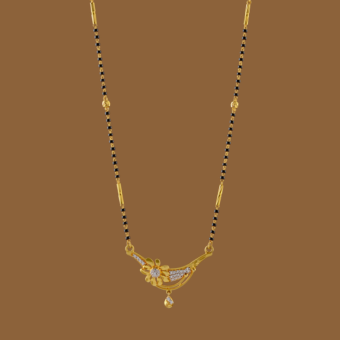 Handmade Gold Mangalsutra Necklace - Krishna Jewellers Pearls and Gems