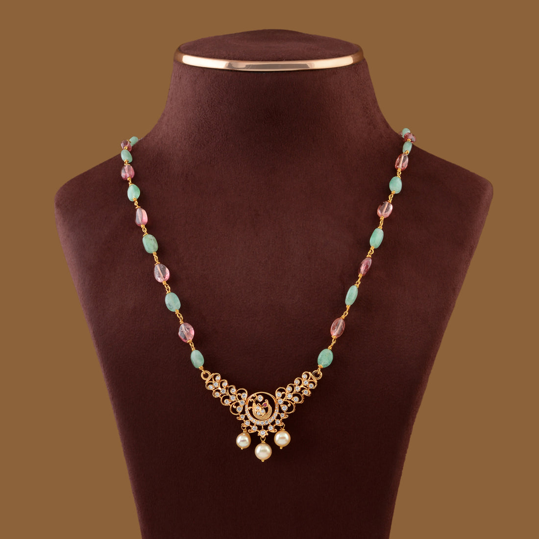 Dainty Gold Chain Mangalsutra - Krishna Jewellers Pearls and Gems