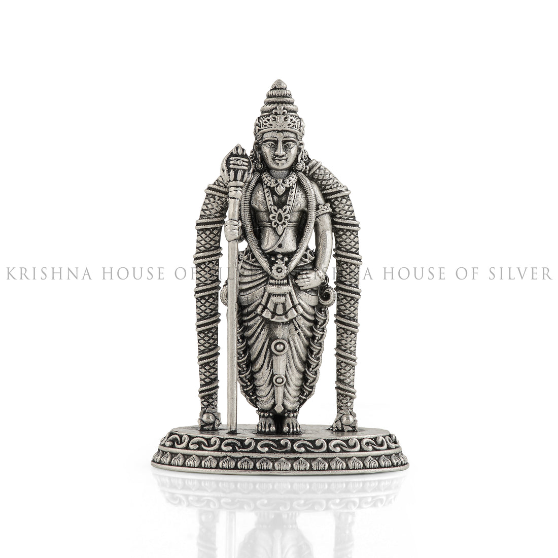 92.5 Sterling Silver Murugan Idol