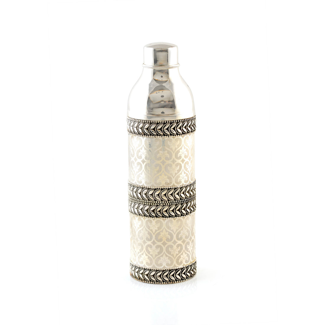 Premium 92.5 Silver Water Bottle - Krishna Jewellers Pearls and Gems