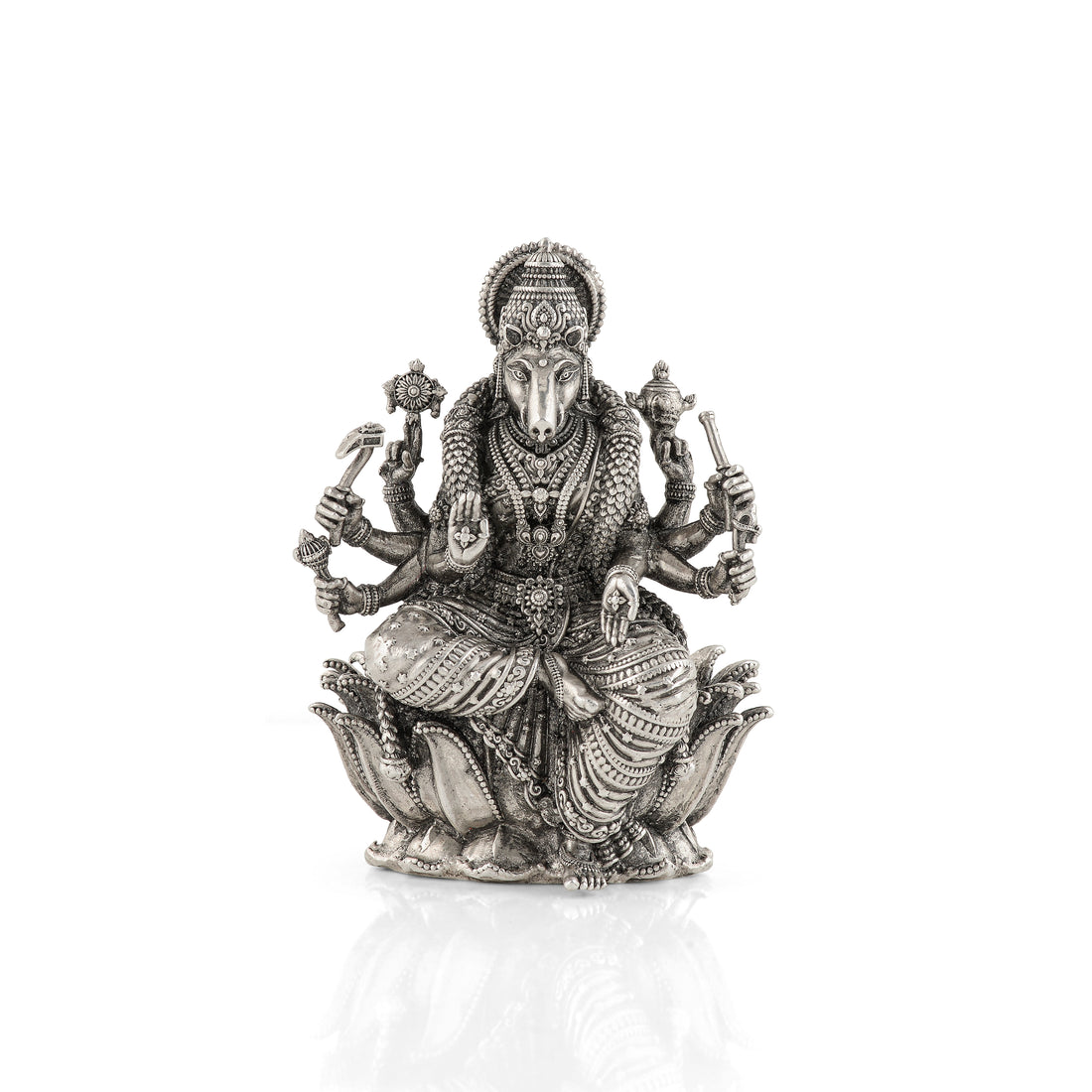 Varahi Devi 92.5 Silver Idol : The Warrior Goddess of Strength and Courage